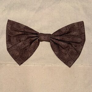 Brown Dog Bow Tie